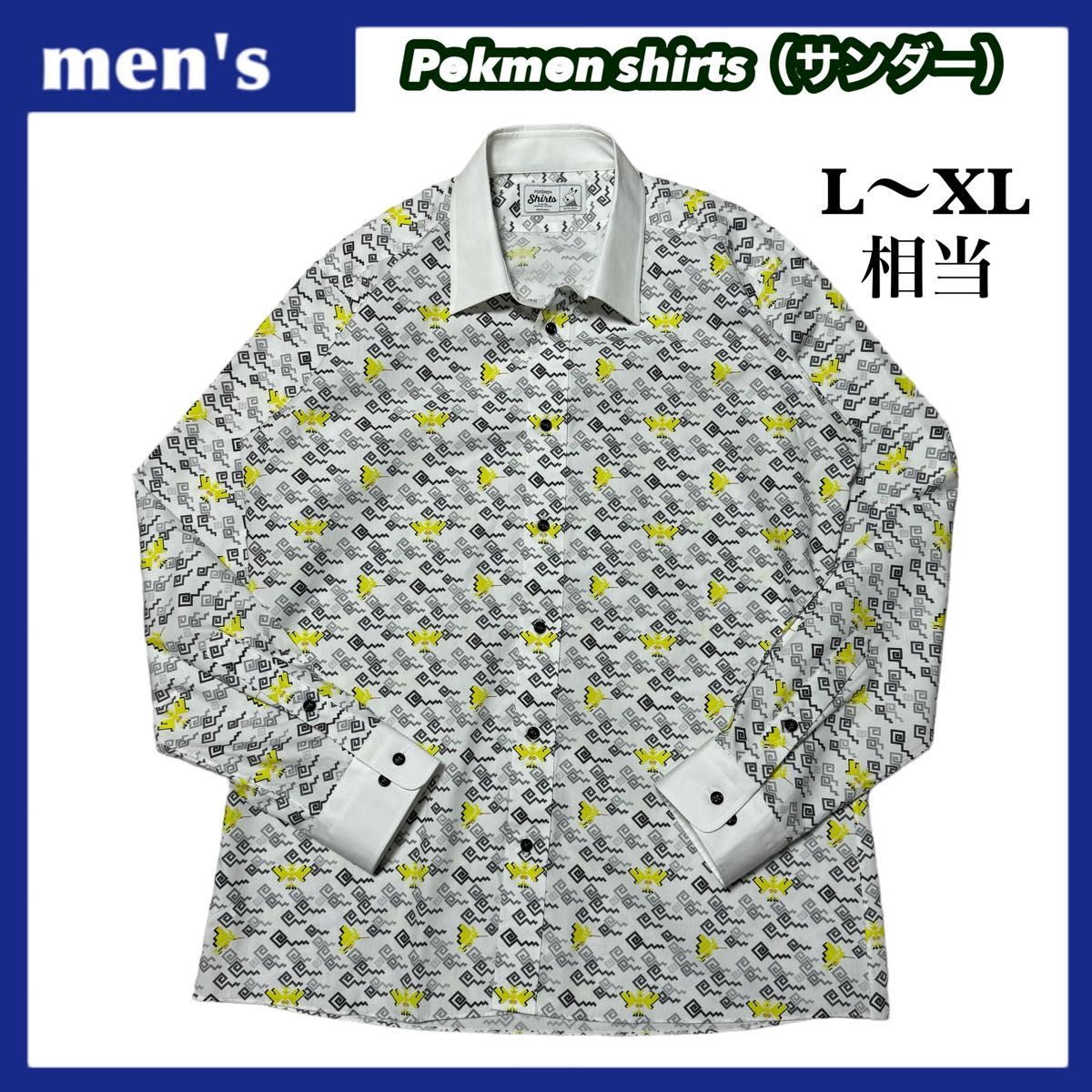【激レア】Original Stitch オリジナルスティッチ Pokmon shirts ポケモンシャツ サンダー L〜XL