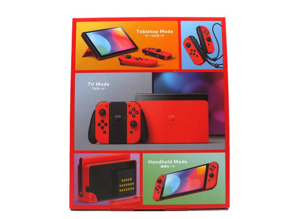 【新品/未使用】 Nintendo Switch（有機ELモデル） マリオレッド の画像2