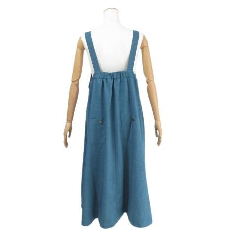 mo- dead Anne s unused asimetab Point jumper skirt blue 3L large size One-piece ModdedAnce QVC *HO4