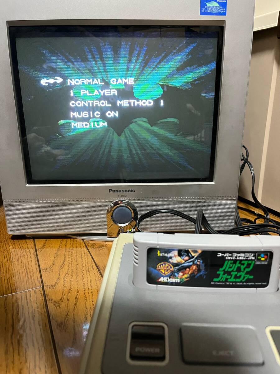 動作確認済 スーパーファミコン SFC バットマンフォーエヴァー BATMAN FOREVERの画像9