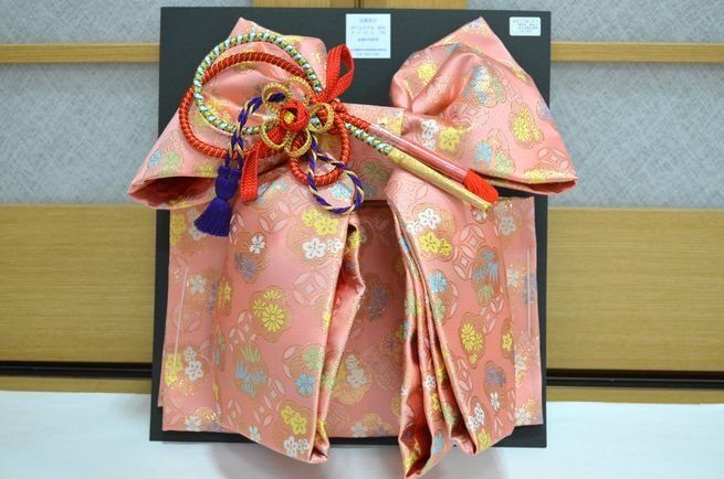  девочка "Семь, пять, три" пара комплект ( obi zori задний комплект ) розовый классика рисунок [7 лет для ] ngs-l-041