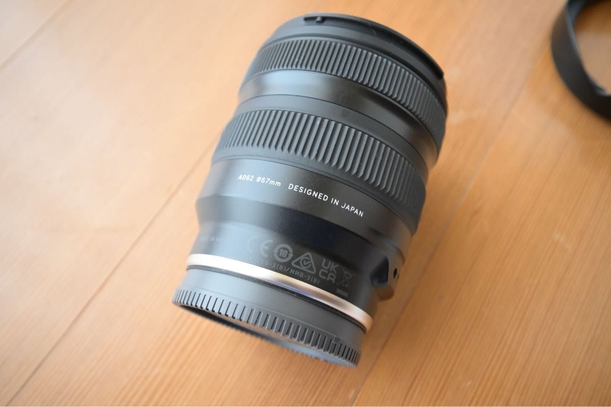 【美品】Tamron 20-40mm F2.8 Di III VXD SONY Eマウント用