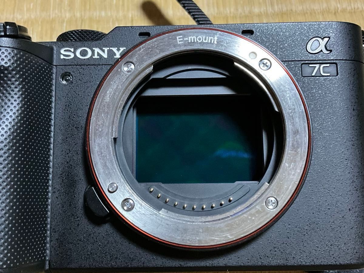 【良品】SONY α7c ILCE-7C(B) ブラック　フルサイズ ミラーレス一眼カメラ