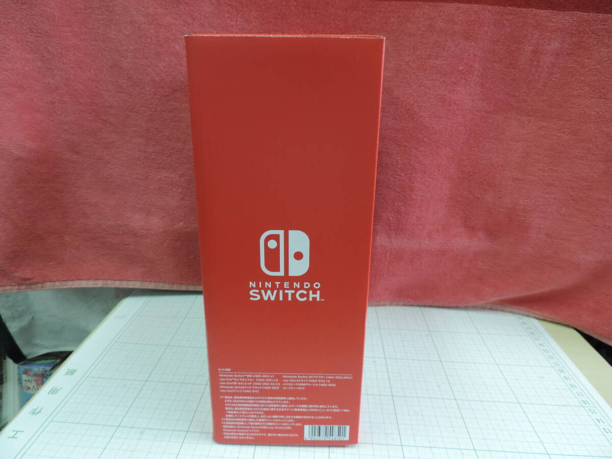 未使用品 Nintendo Switch ニンテンドースイッチ 本体 有機ELモデル ネオンブルー ネオンレッド ４月10日～の１年保証の画像4