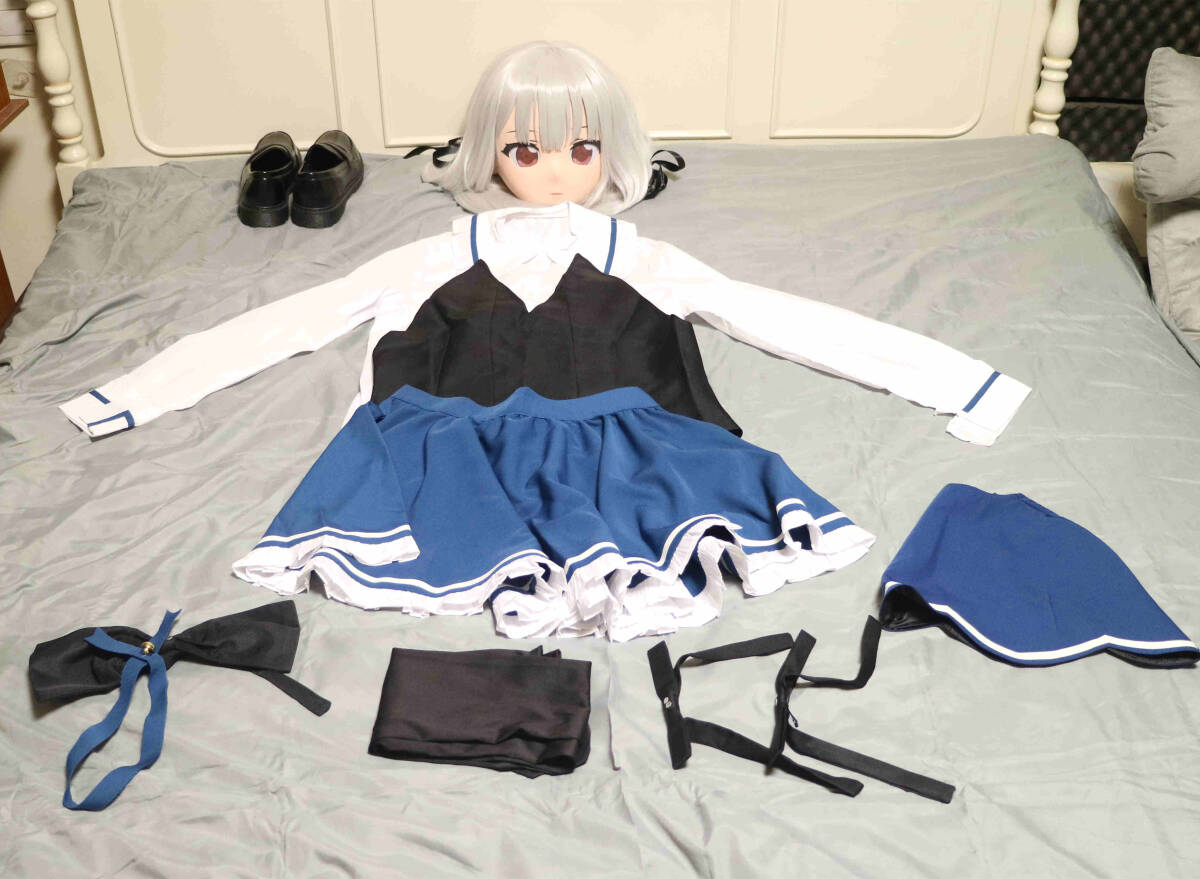 ユリエ=シグトゥーナ 全頭面鍵つき 衣装つき igurumi #着ぐるみ ユリエ=シグトゥーナ 全頭面鍵つき 衣装つき igurumi #着ぐるみ
