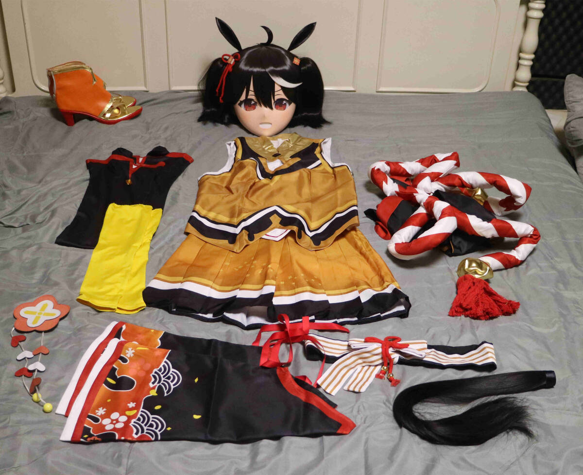 全頭面鍵つき 衣装つき 勝利の女神ラピ kigurumi #キグルミ 全頭面鍵つき 衣装つき 勝利の女神ラピ kigurumi #キグルミ