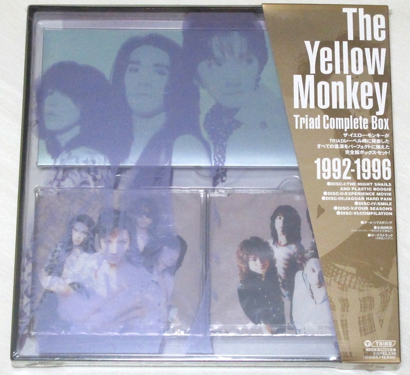 ザ・イエロー・モンキー THE YELLOW MONKEY トライアド・コンプリート・ボックス 1992- 1996 TRIAD COMPLETE  BOX 限定 6CD BOXセット