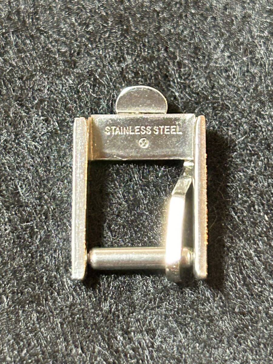 OMEGA オメガ 腕時計 部品 尾錠 8mm STAINLESS STEEL シルバーカラー 未使用品 H0426-04の画像2