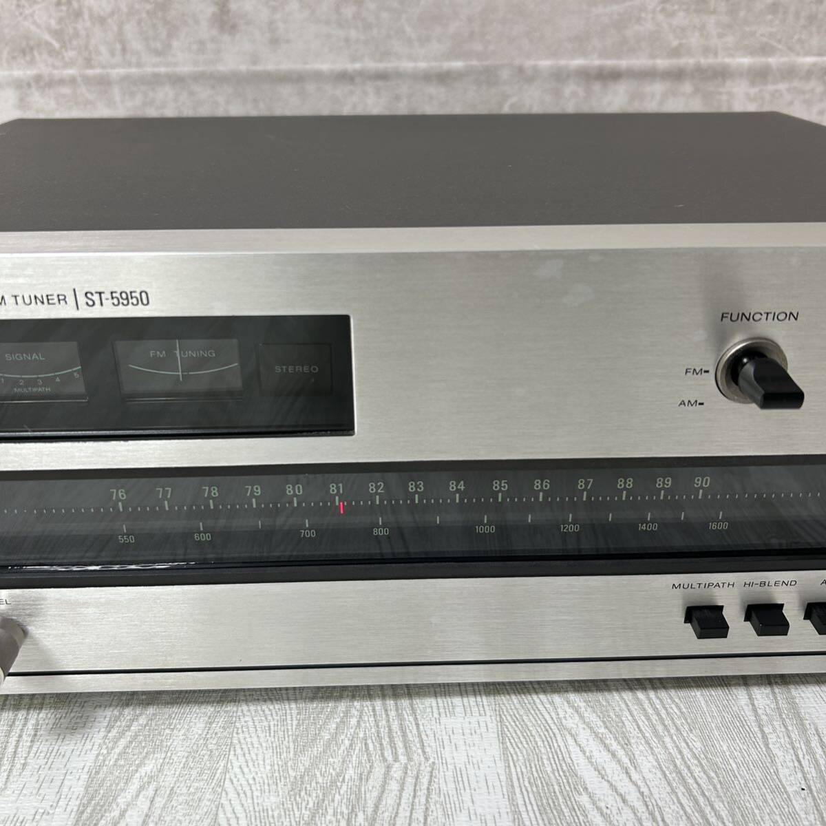 【中古良品】SONY ソニー ST-5950 FMステレオ FM/AMチューナー　_画像3