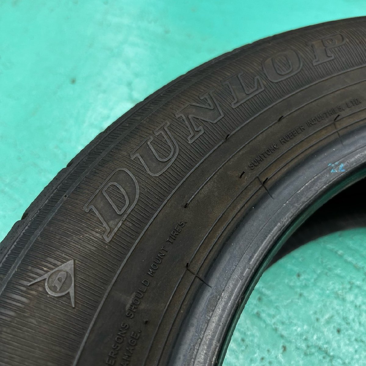 中古品 DUNLOP ダンロップ ENASAVE エナセーブ EC300+ 165/65R14 79S 2020年製 4本セット タンク ルーミー トール ミラージュ等_画像2