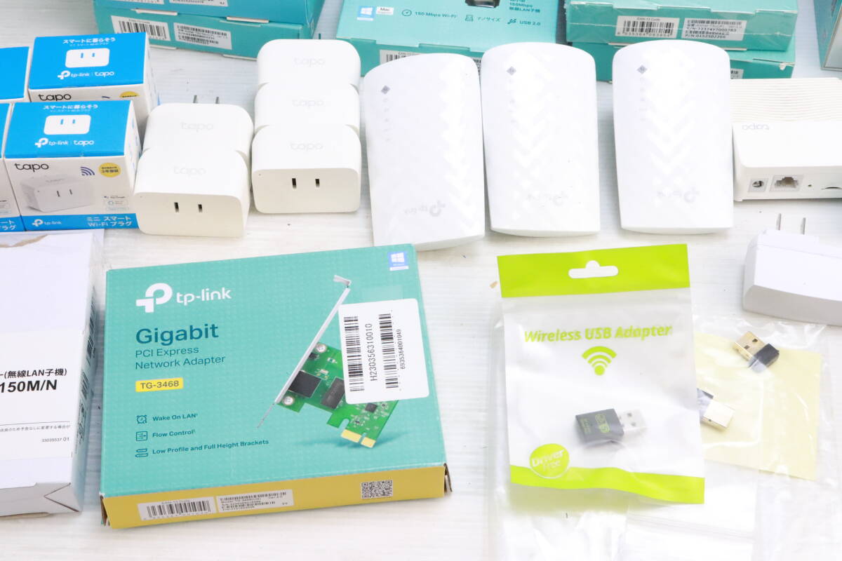 1円～★ジャンク★TP-LINK ティーピーリンク Wi-Fi中継機 ミニ無線LAN子機 USBアダプター 等 まとめて80点セット まとめ売り 大量 S095の画像8