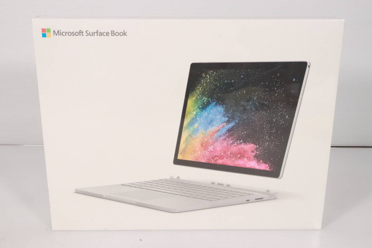 1円～★未開封・未使用品★Microsoft マイクロソフト Surface Book 2 HNL-00024 ノートPC Core i7 16GB 512GB GPU搭載 サーフェス S243_画像2