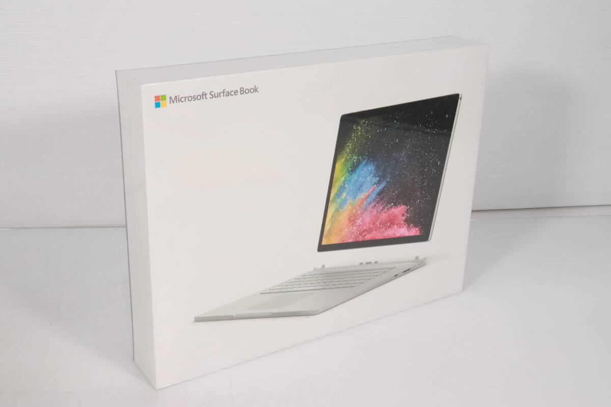 1円～★未開封・未使用品★Microsoft マイクロソフト Surface Book 2 HNR-00031 ノートPC Core i7 16GB 256GB GPU搭載 サーフェス S242 の画像1