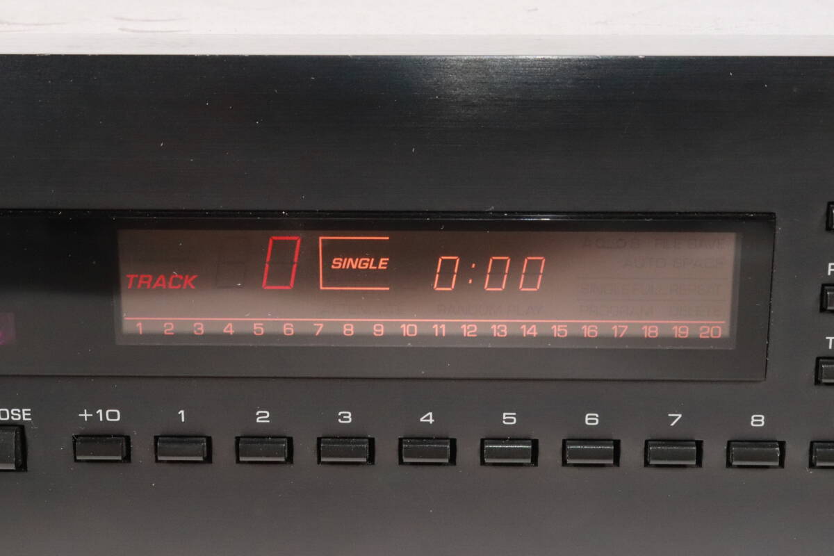 1 jpy ~* electrification only *YAMAHA Yamaha CDX-640 full size CD player body only rare S259