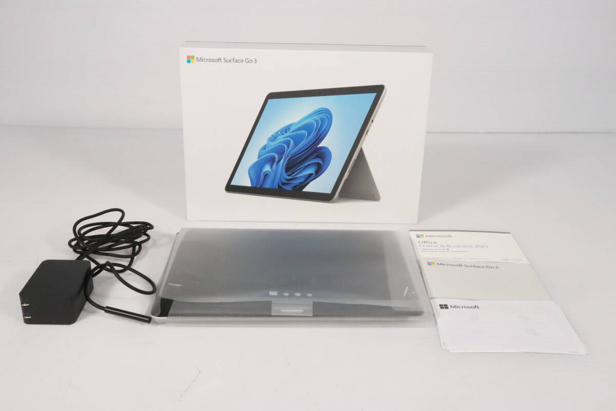 1円～★簡易動作確認済★Microsoft Suface Go 3 Win11 Deomo デモ機 GOLD6500Y/SSD 128GB/8GB RAM サーフェス タブレット S296の画像1