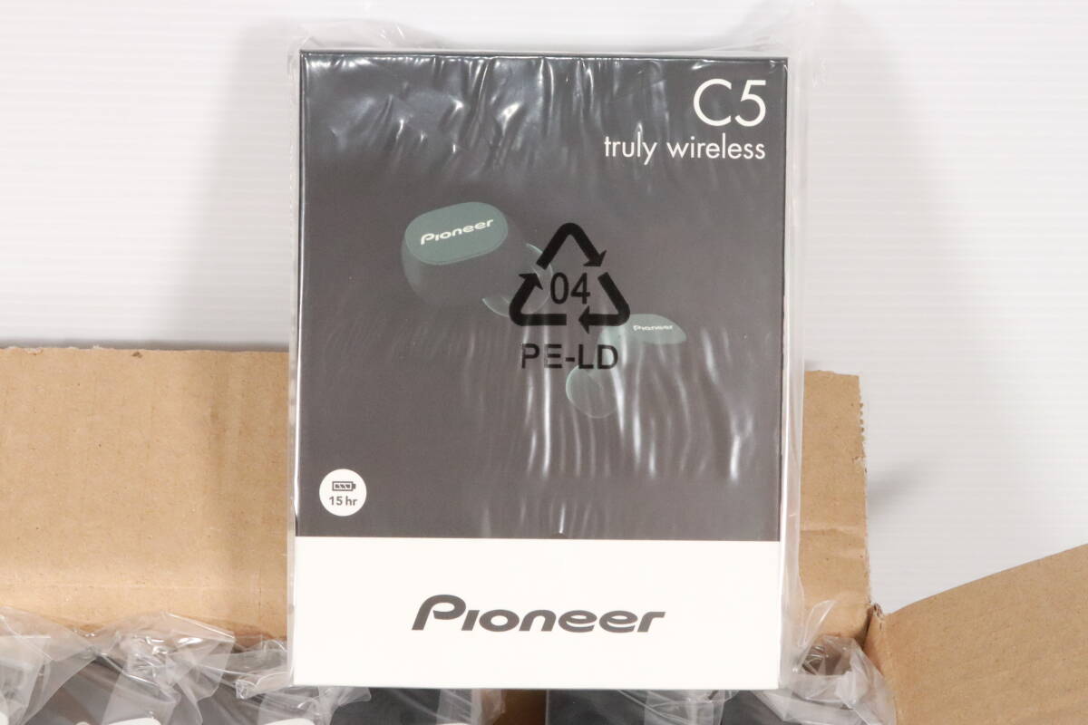 1円～★未開封・未使用品★Pioneer ワイヤレスイヤホン SE-C5TW ブラック 黒 まとめて10点セット パイオニア イヤフォン S303_画像2