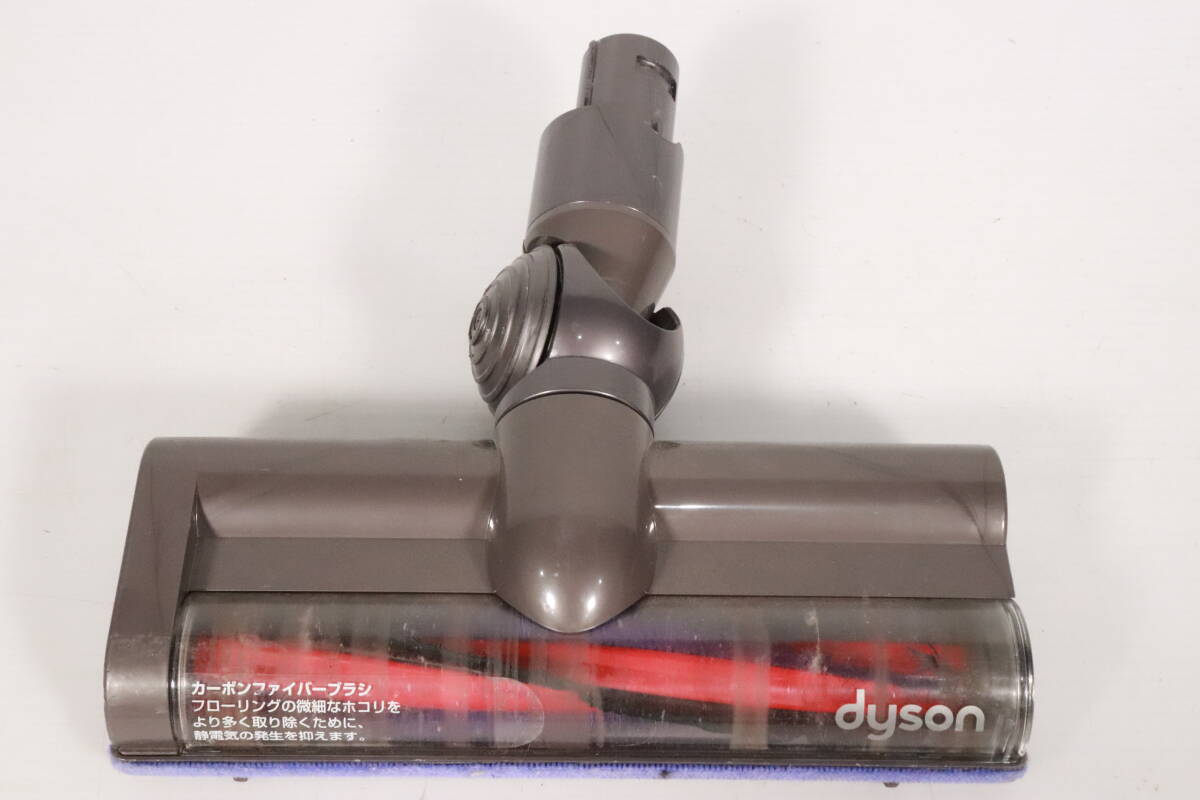 1円～★簡易動作確認済★Dyson SV07 ダイソン 掃除機 シルバー コードレスクリーナー 家電 スティッククリーナー サイクロンタイプ S330_画像6