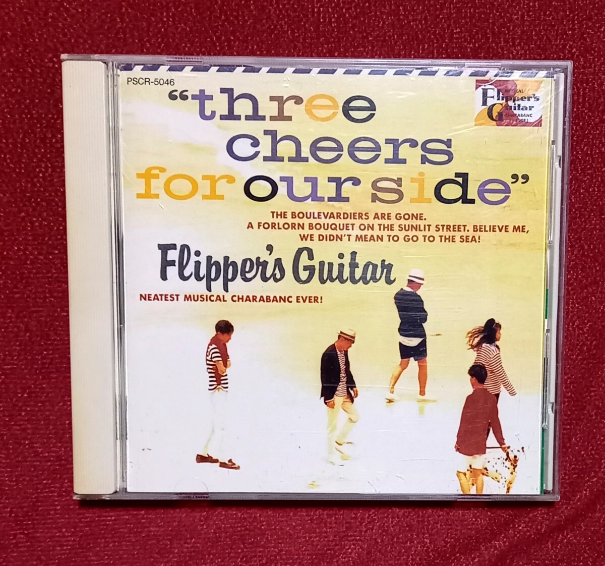  не продается промо запись с поясом оби Flipper's Guitar pscr-5046 three cheers for our side 1st cd Ояма рисовое поле .. Ozawa Kenji Shibuya серия 