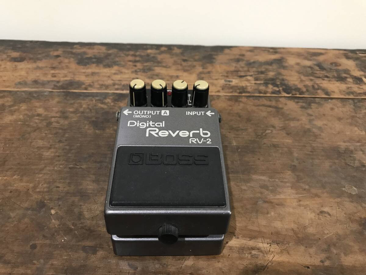 BOSS RV-2 Digital Reverb デジタルリバーブ made in japan_画像1