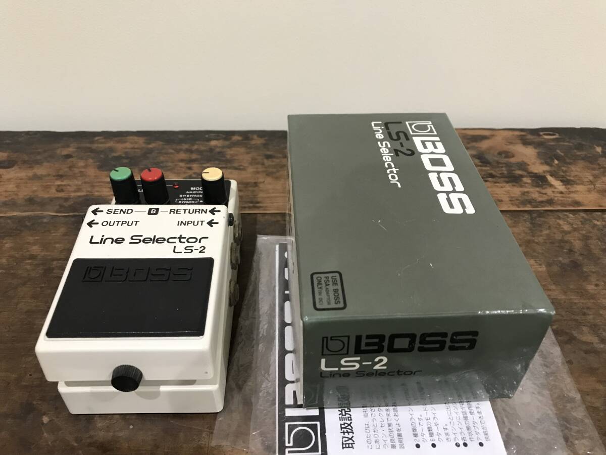 BOSS LS-2 Line Selector ラインセレクター 箱付き_画像1