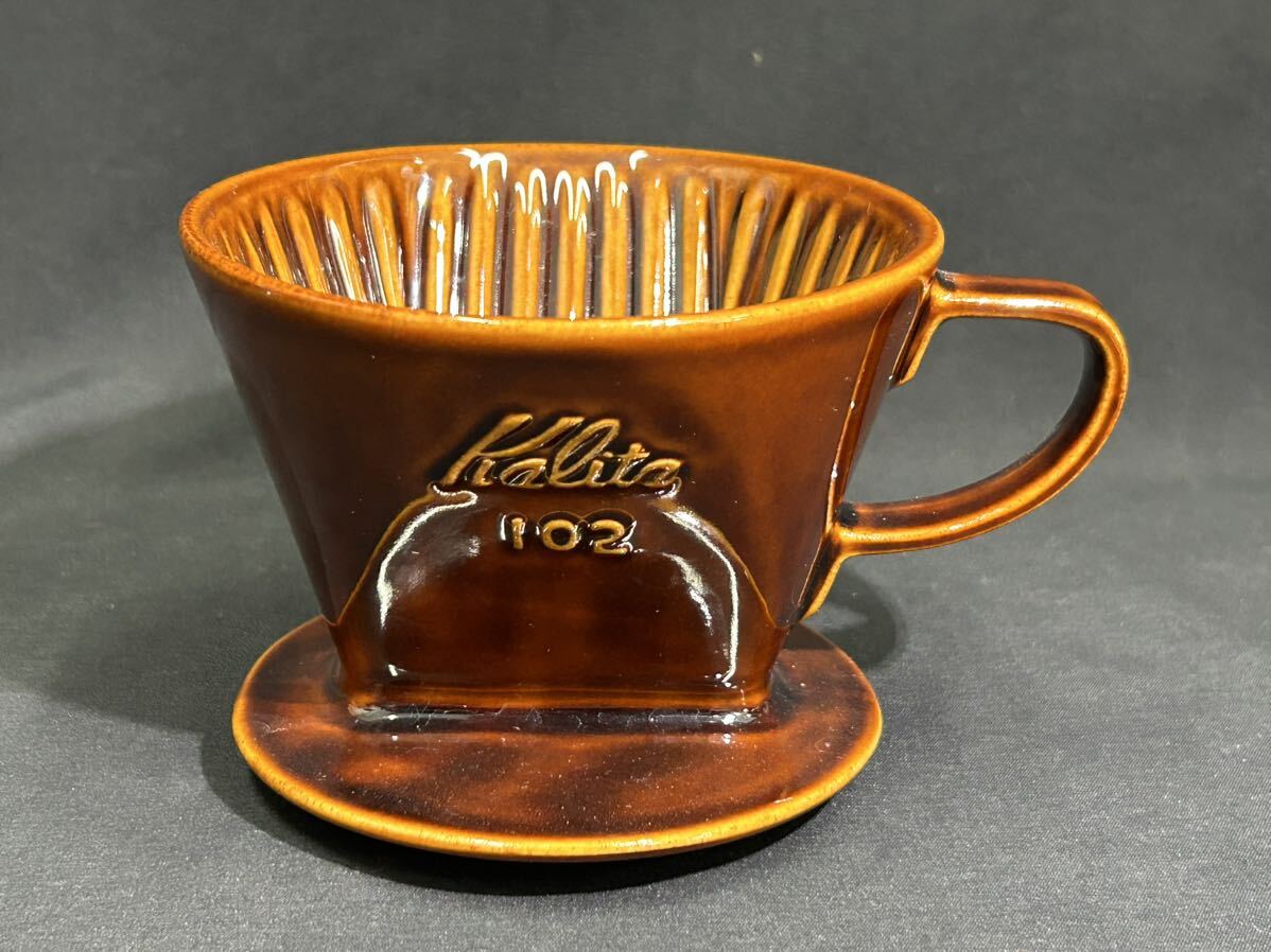 【O22-5】コーヒーミル ドリッパー まとめて4点 Kalita カリタ 手動式 HARIO ハリオ 豆挽きの画像8