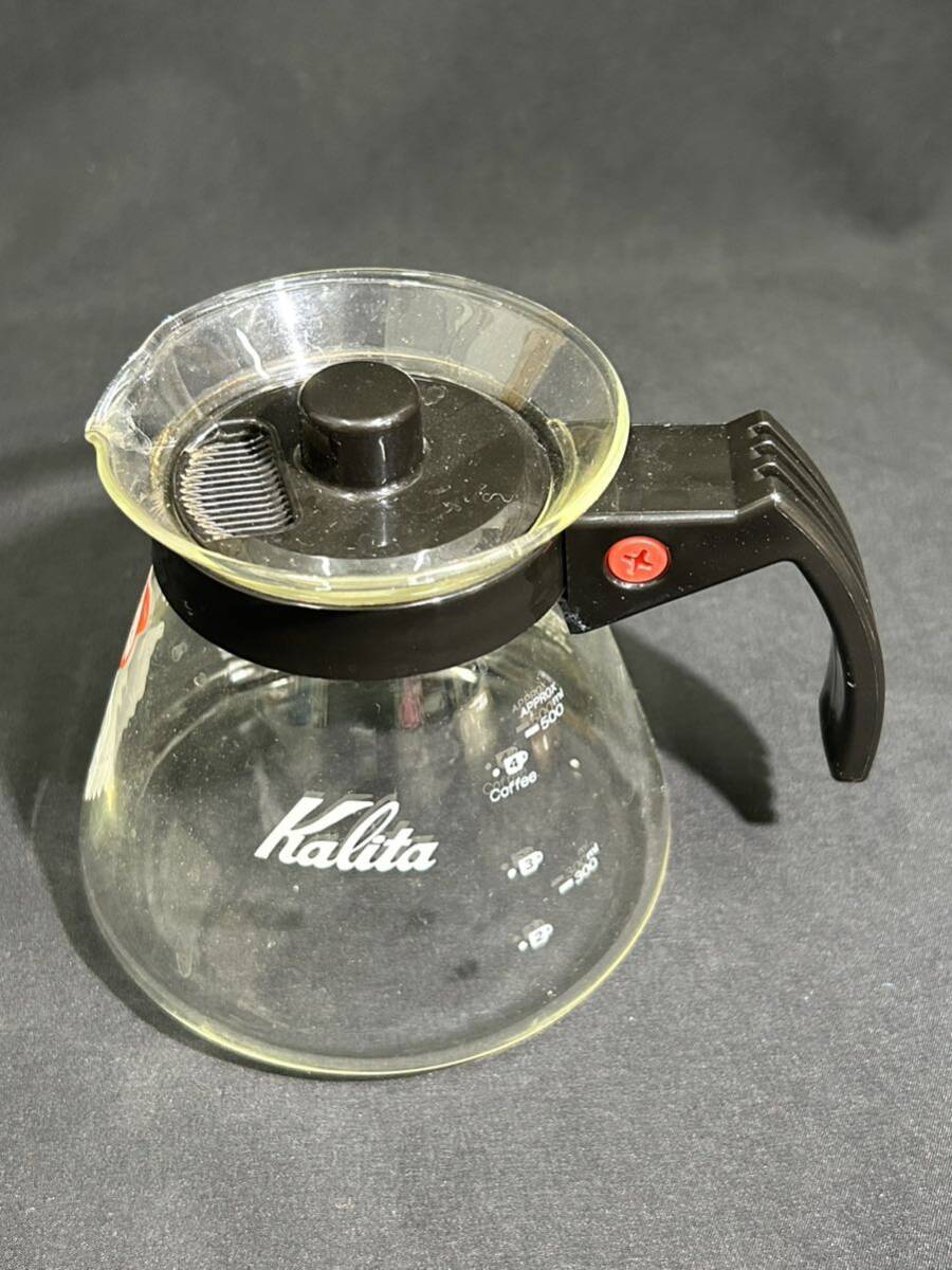 【O22-5】コーヒーミル ドリッパー まとめて4点 Kalita カリタ 手動式 HARIO ハリオ 豆挽きの画像10