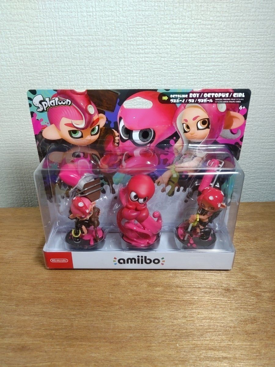 amiibo スプラトゥーン トリプルセット  (タコ タコガール タコボーイ)　