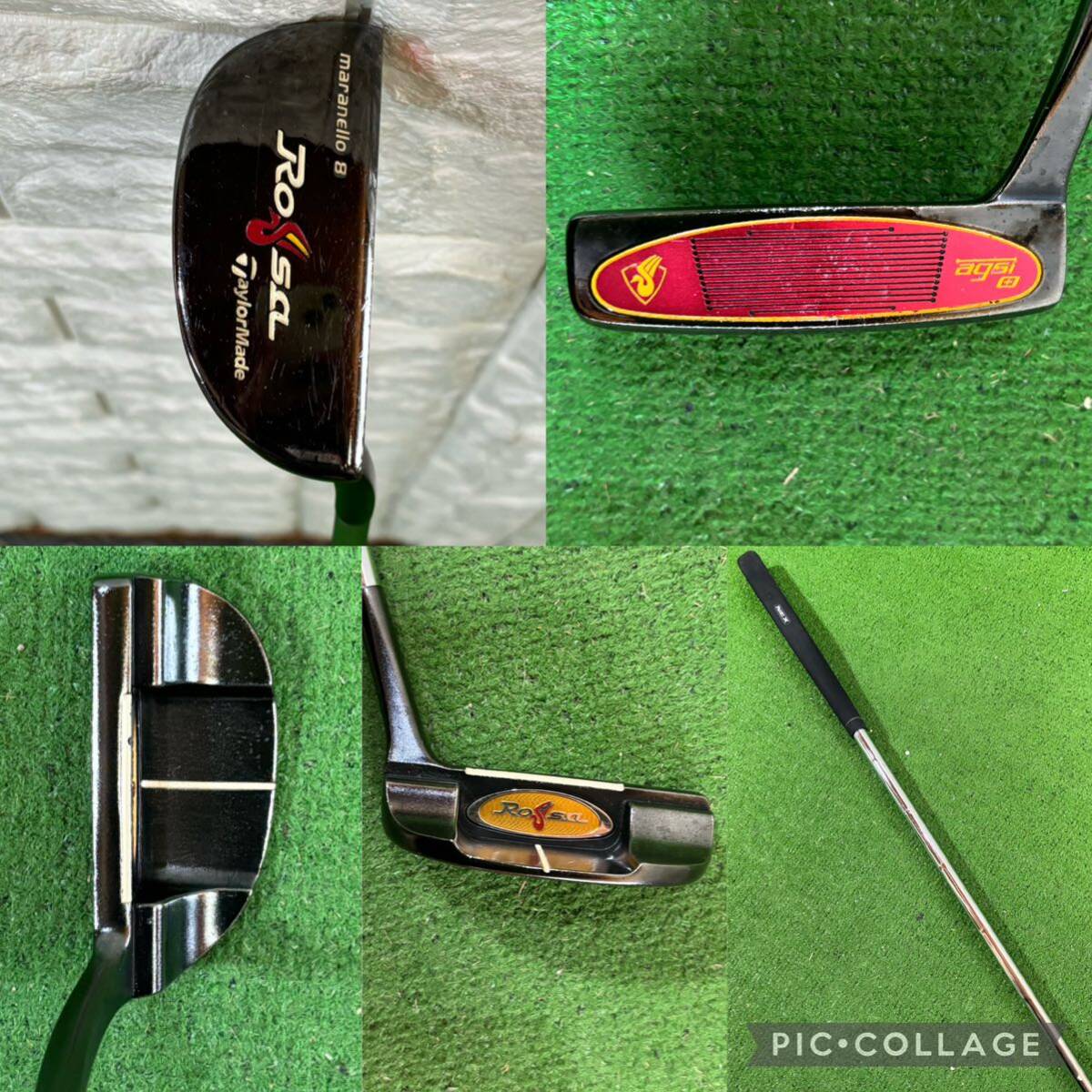 豪華☆男性向け☆Taylormade(テーラーメイド)BURNER(バーナー)等ゴルフクラブセット☆OGIO(オジオ)製スタンド式キャディバッグ付(フード付)の画像9