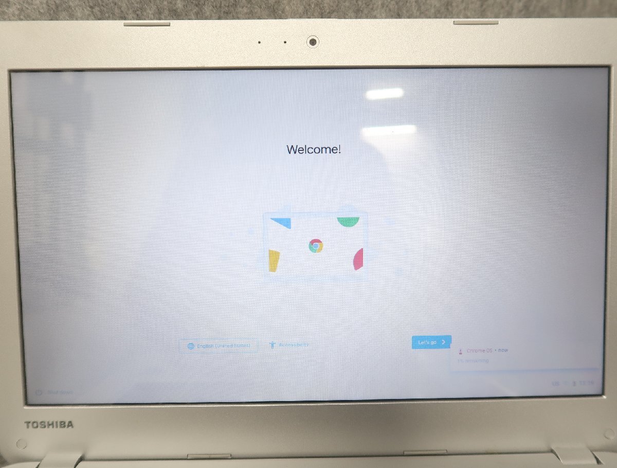 東芝 Chromebook CB30/M Celeron 2955U 1.4GHz 1GB クロームブック ジャンク_画像2