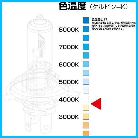 ★3800K_HB4★ PIAA ヘッドライト フォグランプ用 ハロゲン HB4 3800K 車検対応 2個入 12V 51W ECE規格準拠 HS70B4_画像3