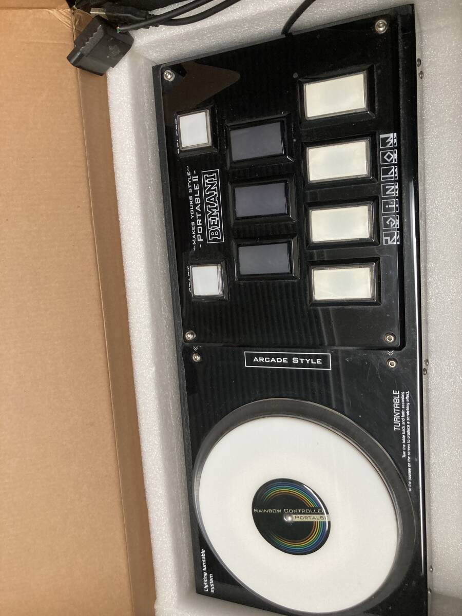 BEMANI Rainbow controller Portable II 虹コン Beatmania ビーマニ レインボーコントローラー の画像2