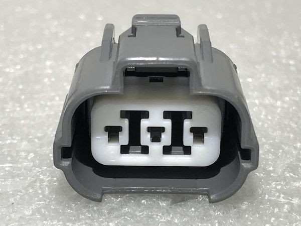 【9W3PFS】HONDA ホンダ 純正 3P 3極 スピードメーターセンサー コネクター カプラー 端子 セット 検) N-WGN シャトル シビック CR-Vの画像2