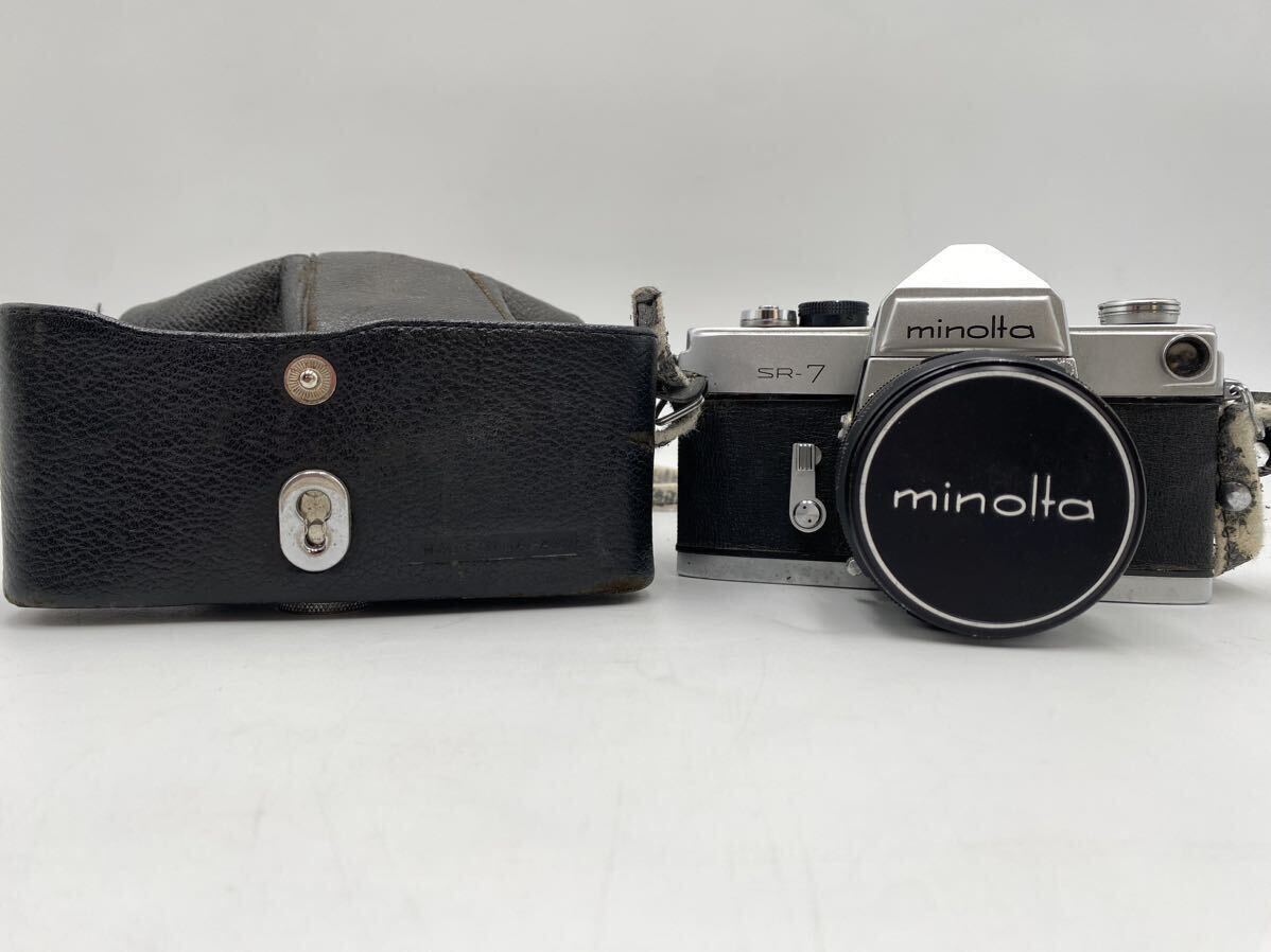 minolta SR-7 ミノルタ F=58mm 1:1.4 ブラック 一眼レフフィルムカメラ 