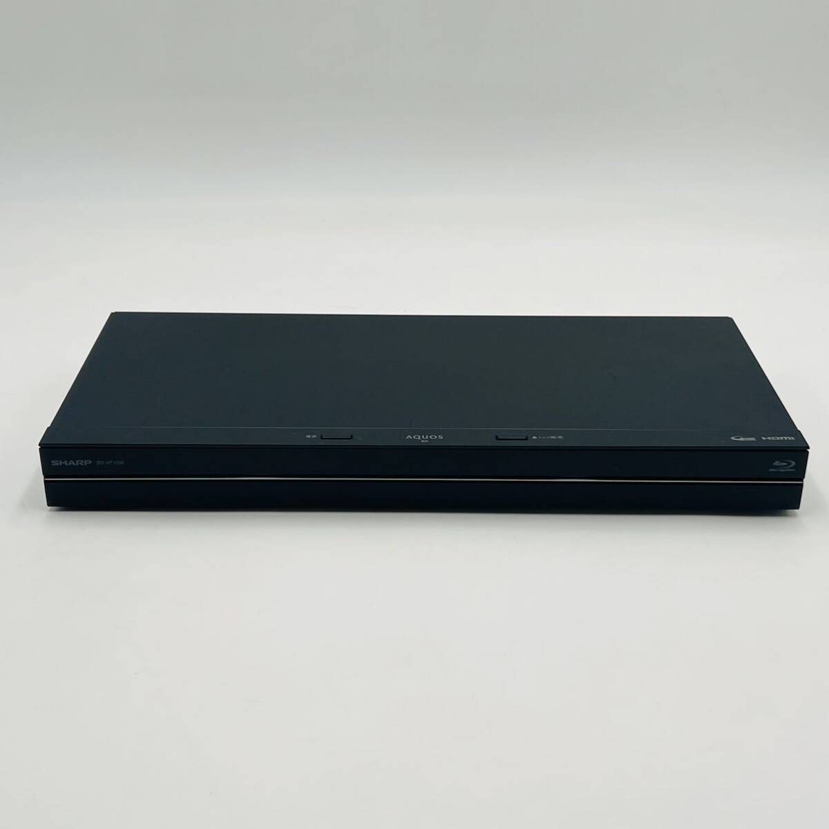 2018年製 SHARP AQUOS ブルーレイディスクレコーダー BD-NT1200 リモコン付き シャープ アクオス DVD 番組録画 通電確認済み○の画像2