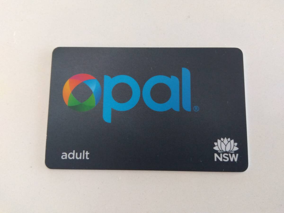【即決！】オーストラリア・シドニー 交通カード Opalカード 残高有り ワーキングホリデーの画像1