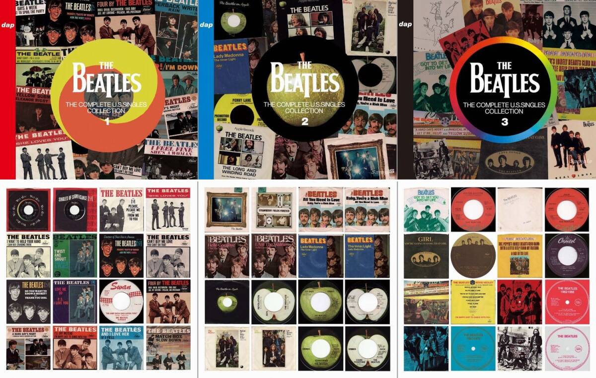 THE BEATLES / THE COMPLETE U.S.SINGLES COLLECTION 1,2,3 (輸入盤 CD2枚組3タイトル・セット)☆2024年増補改訂版の画像1