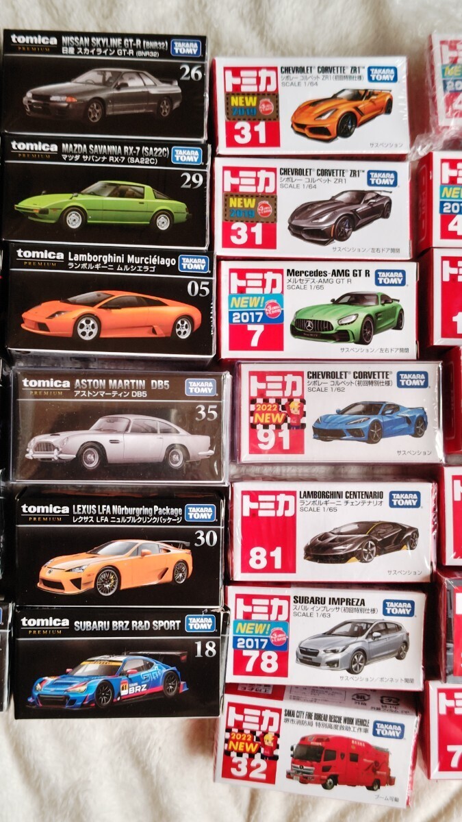トミカ トミカプレミアム ３９台セット ミニカー GT-R GTO 