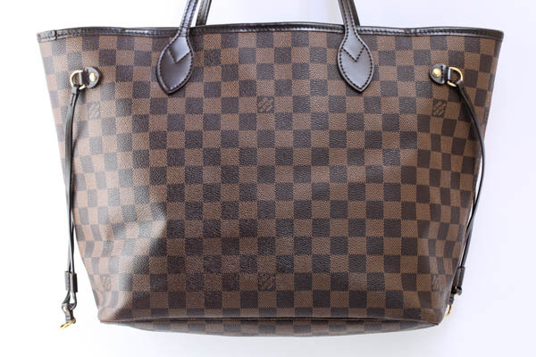 LOUIS VUITTON ルイヴィトン N41358 ダミエ ネヴァーフルMM トートバッグ ブラウン レディース #31075YER