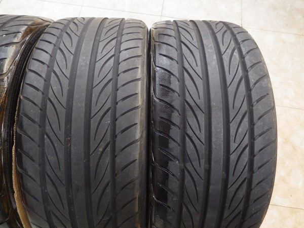 M 送料無料 即納 美品 軽量 ヨコハマ クロイツァー 19 5H112 8.5J+35 ヨコハマ 245/35R19 アウディBMW ベンツ VW Cクラス 3シリーズ A4の画像9