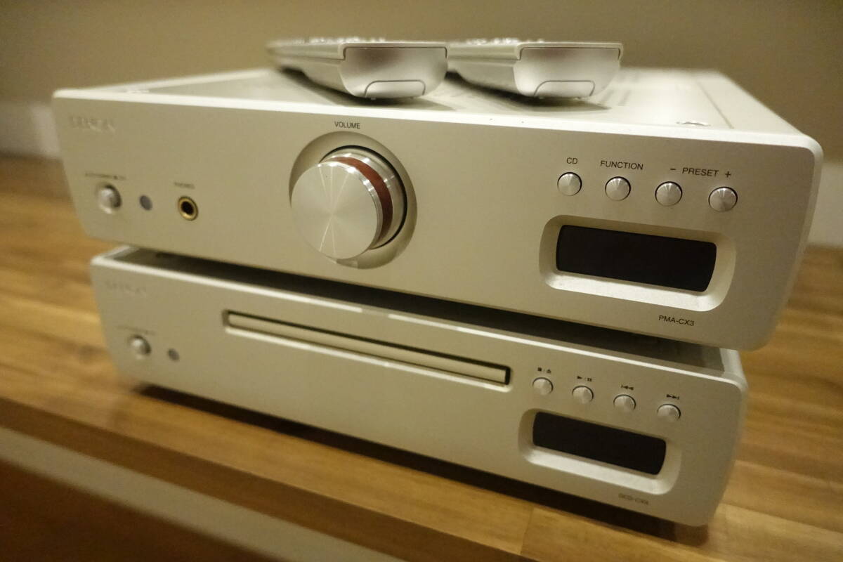 Denon DCD-CX3 PMA-CX3 プリメインアンプ|アンプ Denon DCD-CX3 PMA-CX3 プリメインアンプ|アンプ
