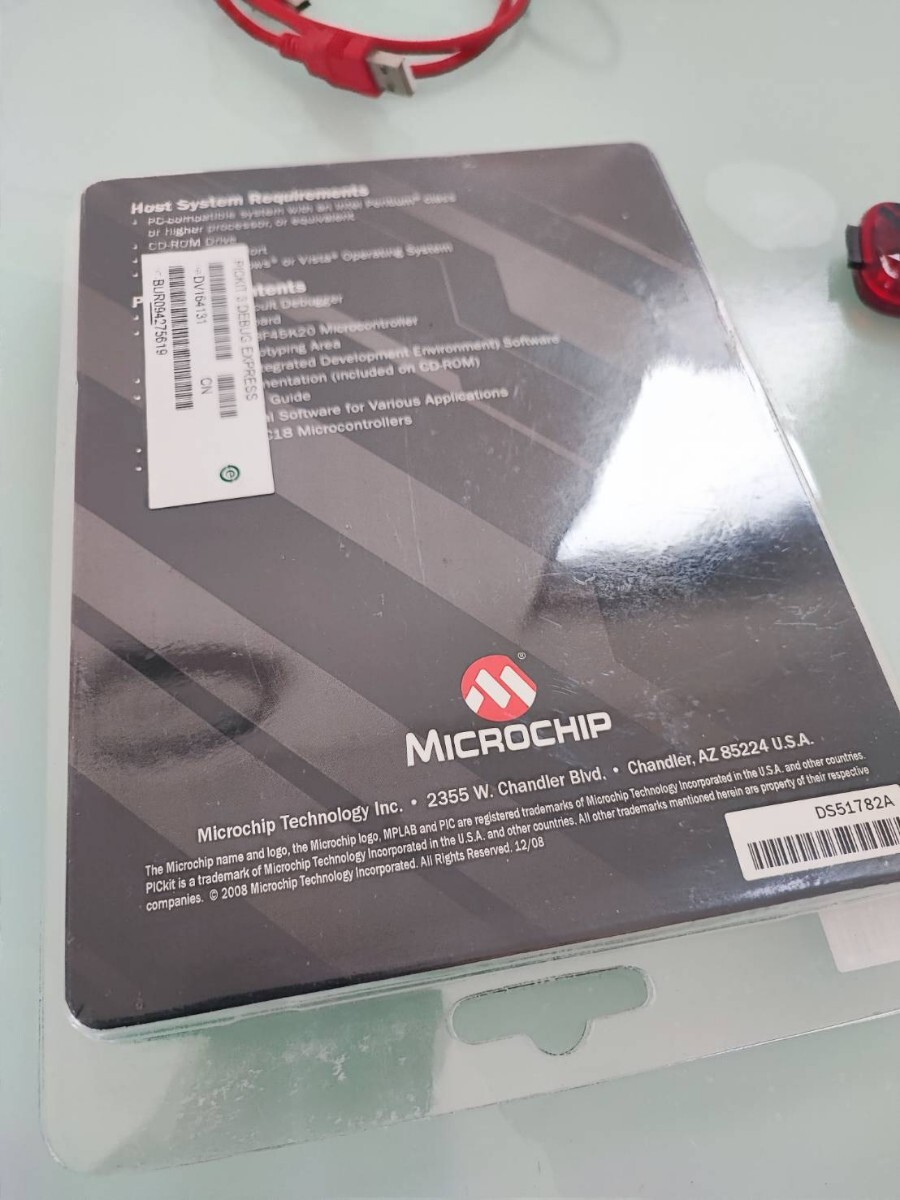 pickit3 MICROCHIP プログラミングキット 動作未確認 の画像7