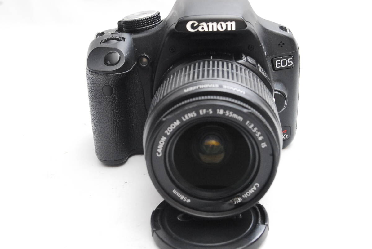 Canon Eos Kiss X3/EF-S 18-55mmIS (良品） 04-27-02_画像2