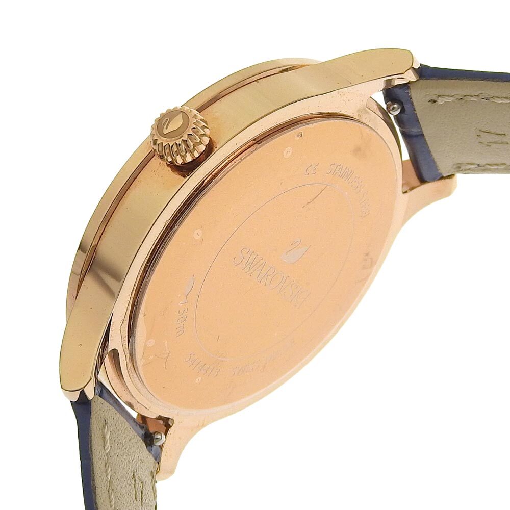  прекрасный товар с ящиком Swarovski SWAROVSKI 2020 год OCTEA LUX 5414413 crystal часы наручные часы кожаный ремень мужской женский обычная цена 88550 иен 