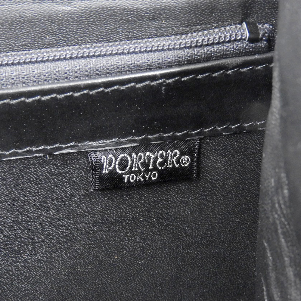 美品 ポーター PORTER ブラッシュドレザー 2way ブリーフケース ドクターバッグ_[ポーター]ブリーフケース