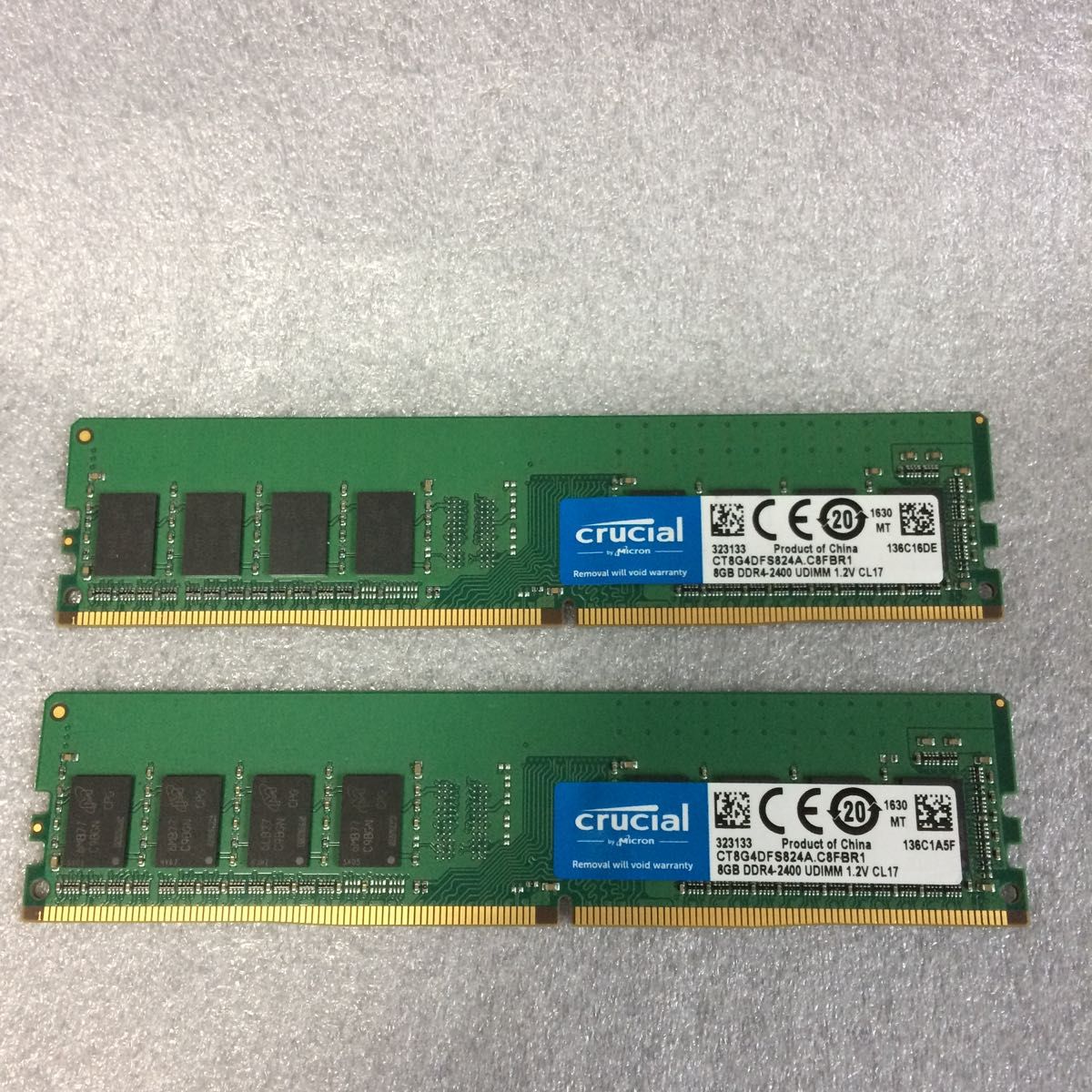 Crucial DDR4-2400  8GB*2本 デスクトップパソコン用 メモリ