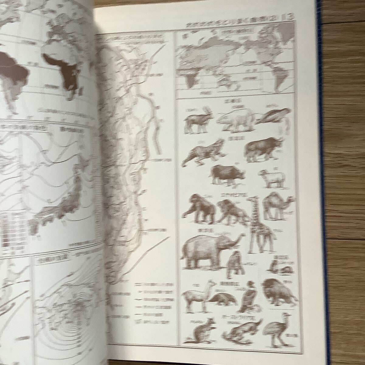 《S9》 昭和25年版 復刻版地図帳 中学校社会科地図帳 の画像2