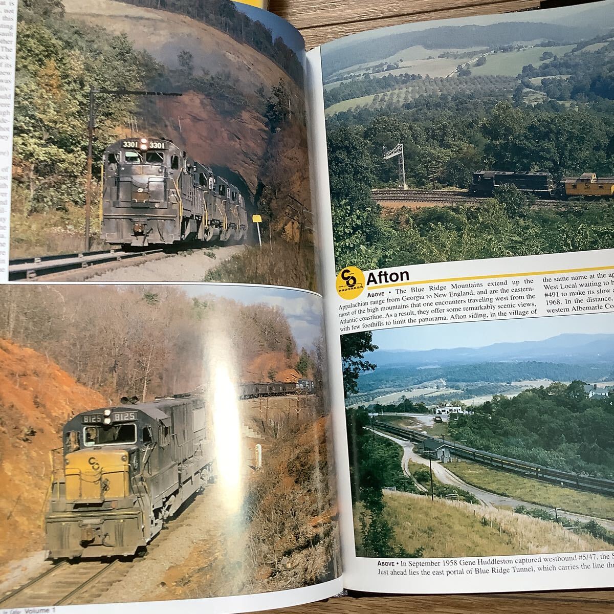 《S2》洋書 チェサピーク・アンド・オハイオ鉄道 Chesapeake and Ohio Railway In Color 3冊セット_画像8