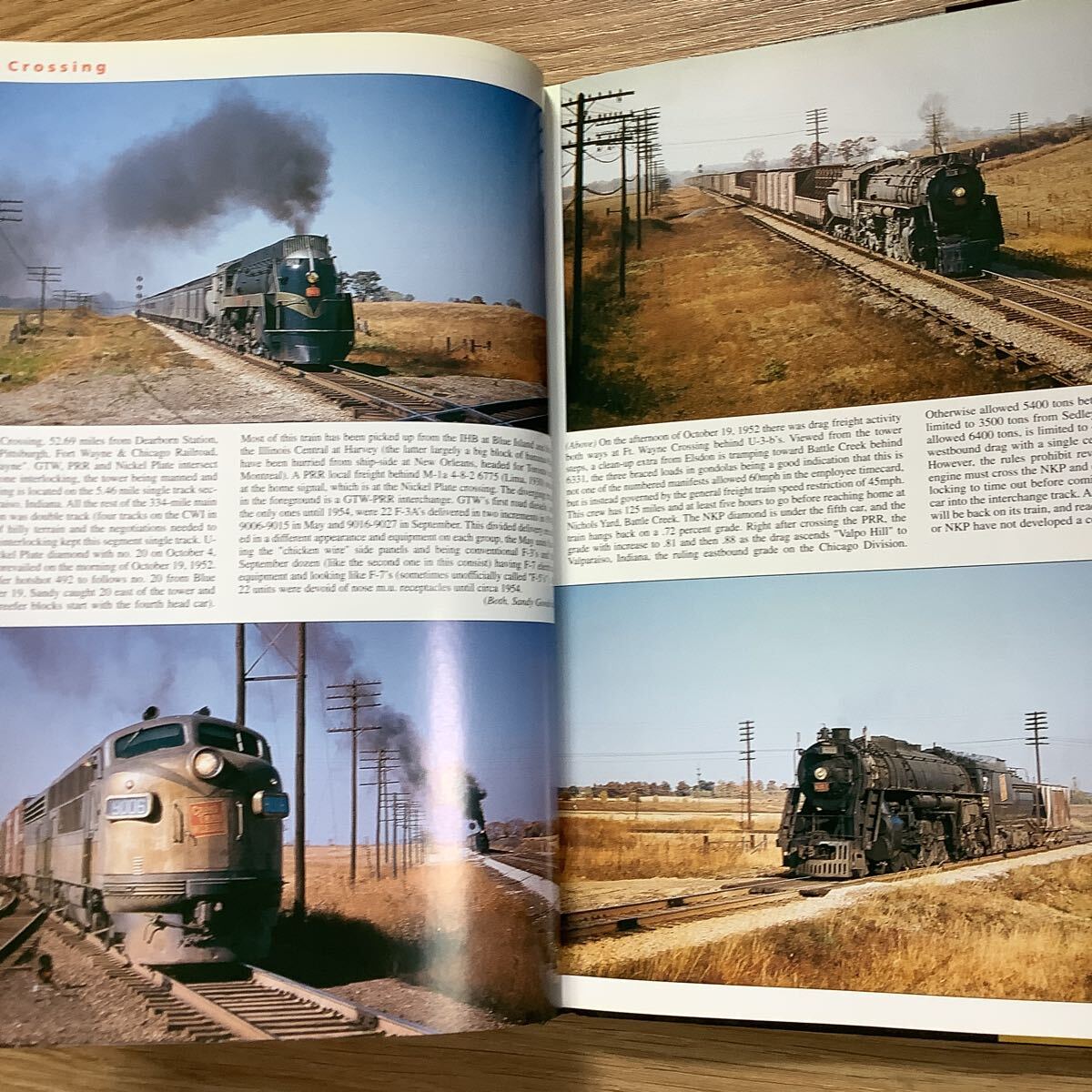 《S3》洋書 グランド・トランク・ウエスタン鉄道 GRAND TRUNK WESTERN in Color Vol.1 : Steam & Green 1941-1961_画像4