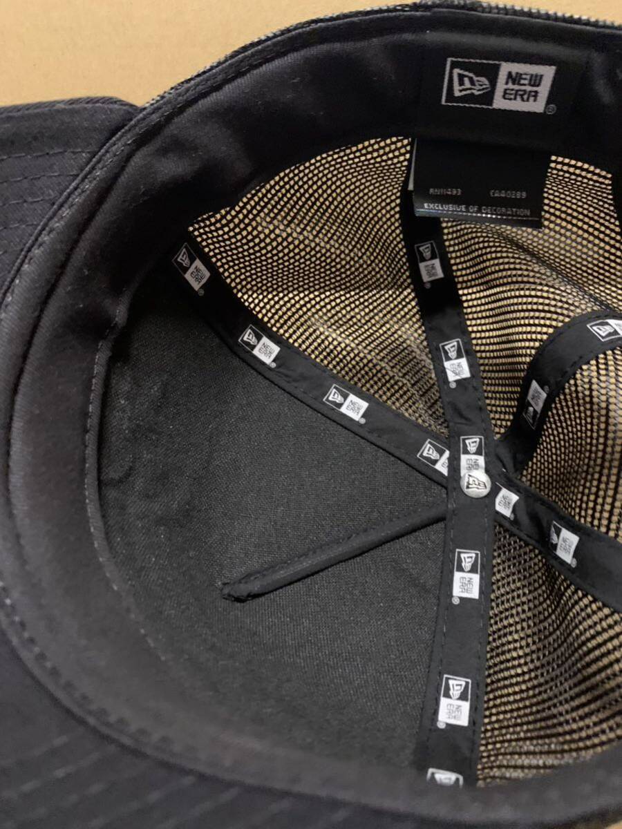 【美品】ニューエラ NEAERA 9FORTY A-Frame トラッカー スーベニア ブラック キャップ・帽子の画像5