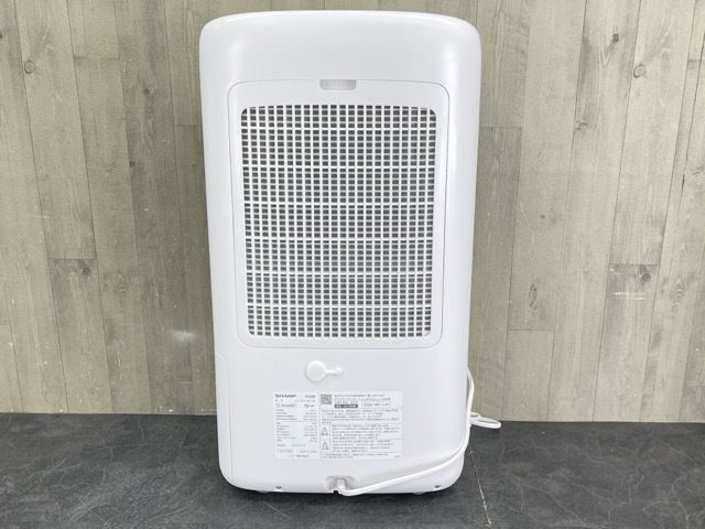 美品 シャープ 除湿機 【中古】動作保証 SHARP CV-PH140-W 2023年製 プラズマクラスター ホワイト 037007/20582_画像4